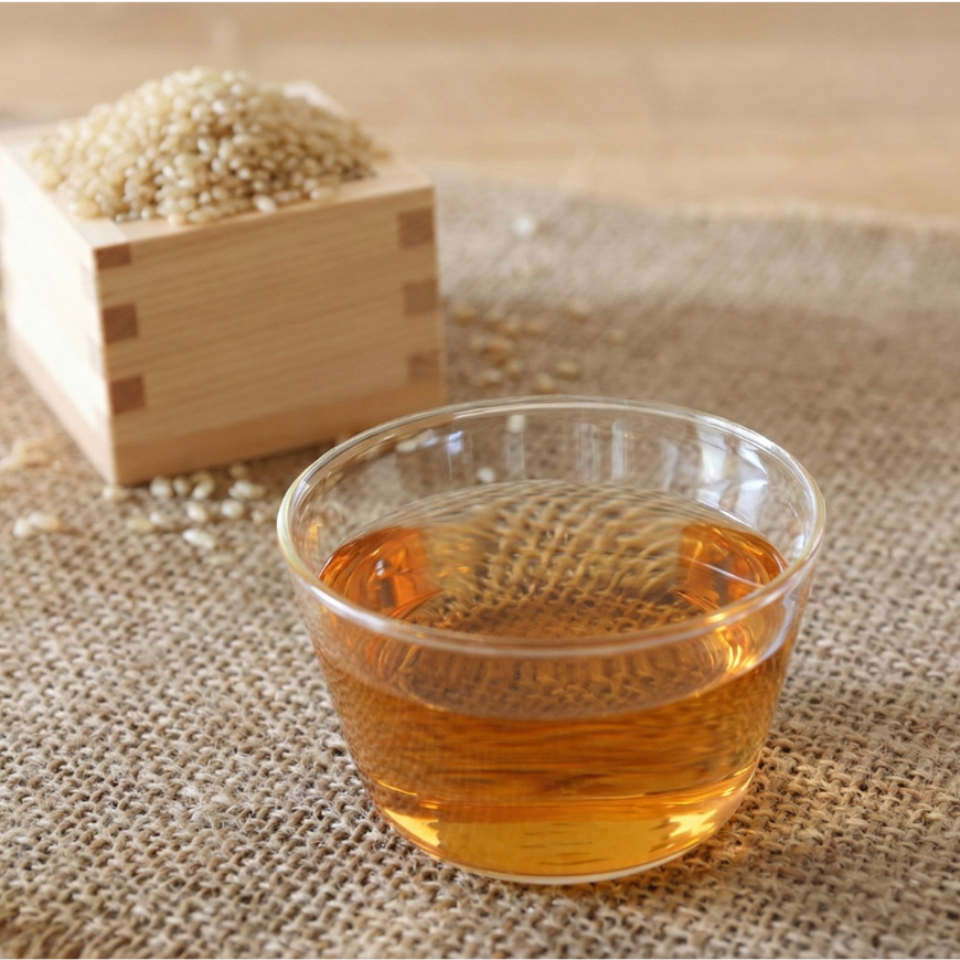 Kawashimaya Brown Rice Koji Hon Mirin 500ml - Japanese Traditional Sweet Rice Wine Seasoning, Made in Japan